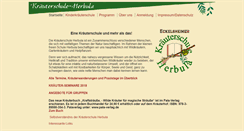 Desktop Screenshot of kraeuterschuleherbula.de